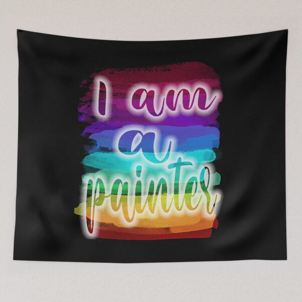 Item preview, I am a painter essential t-shirt designed and sold by Tee-shirtino.