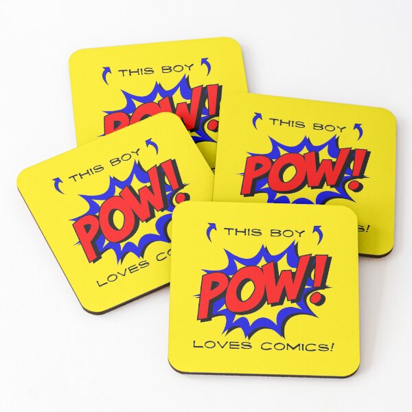 Item preview, This Boy Loves Comics! (on Yellow) designed and sold by epinkb.