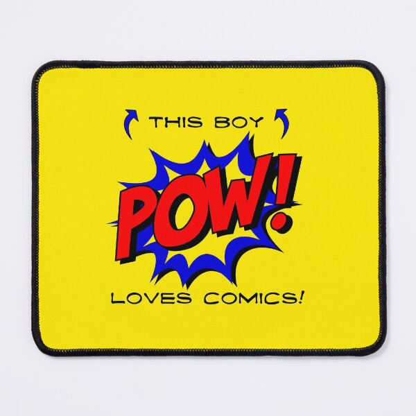 Item preview, This Boy Loves Comics! (on Yellow) designed and sold by epinkb.