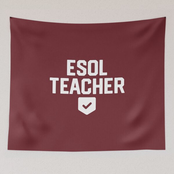 Item preview, ESOL Teacher #3 designed and sold by SalahBlt.