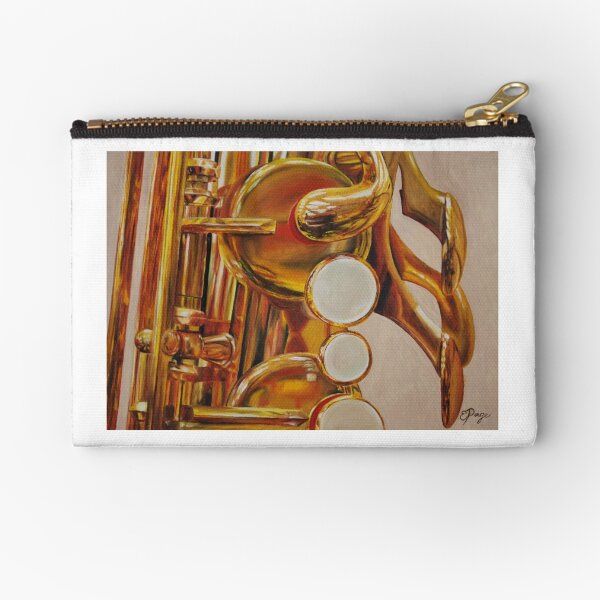 Saxophone Zipper Pouch
