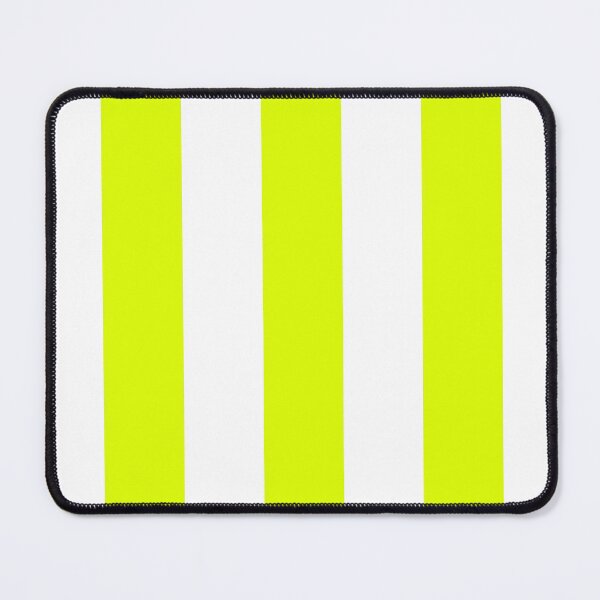 Item preview, Chartreuse Yellow And White Stripes designed and sold by rewstudio.