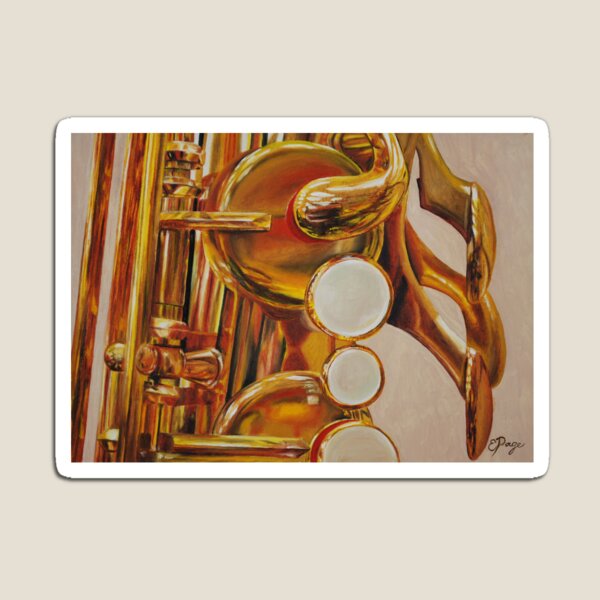 Saxophone Magnet