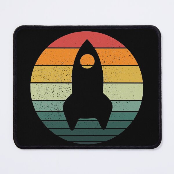 Item preview, Spaceship Rocket Retro Vintage designed and sold by FunFoxDesign.
