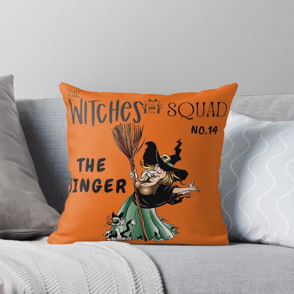 Item preview, Witches Squad Halloween Autumn Print Collector Witch No.14 The Singer,Trick Or Treat Tees, Autumn Gift,Witch Flying,Don't Drink And Fly designed and sold by BuddyBoots.