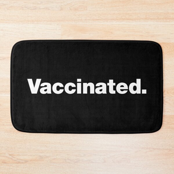 Item preview, Vaccinated (white) designed and sold by dudethecreator.