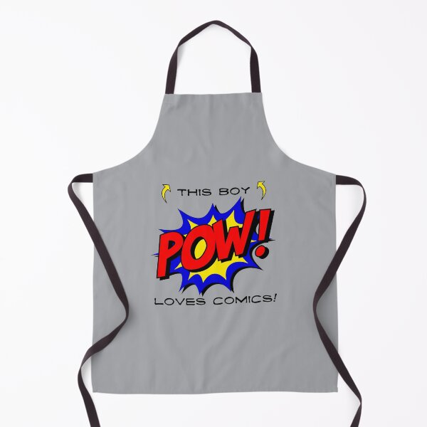 Item preview, This Boy Loves Comics! (on Grey) designed and sold by epinkb.