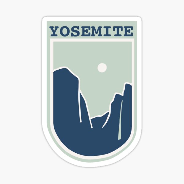 Yosemite Blue Sticker