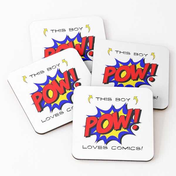 Item preview, This Boy Loves Comics! (on White) designed and sold by epinkb.