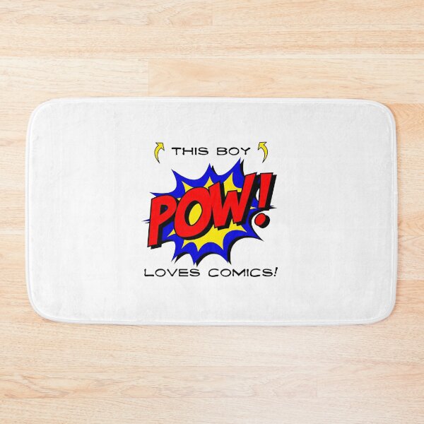 Item preview, This Boy Loves Comics! (on White) designed and sold by epinkb.