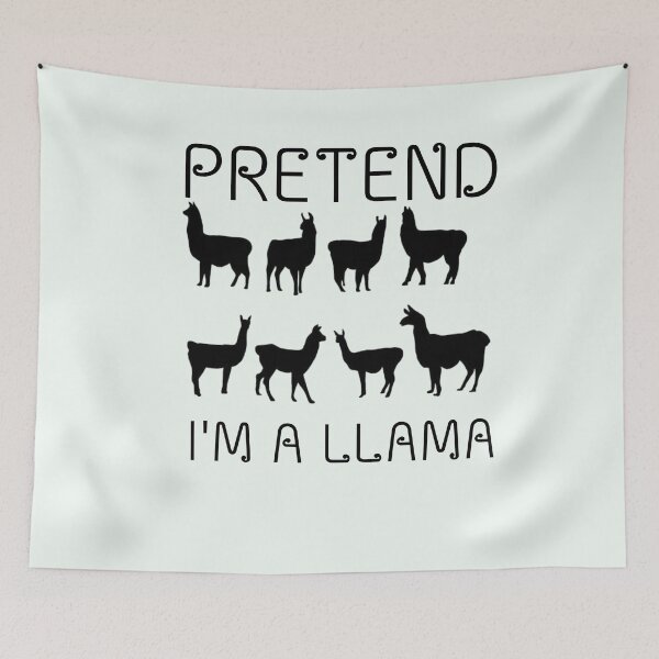 Item preview, Pretend I'm A Llama Halloween Costume Party Funny T-Shirt designed and sold by Unique styl  DeSigNe.