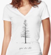 grow older still Women's Fitted V-Neck T-Shirt