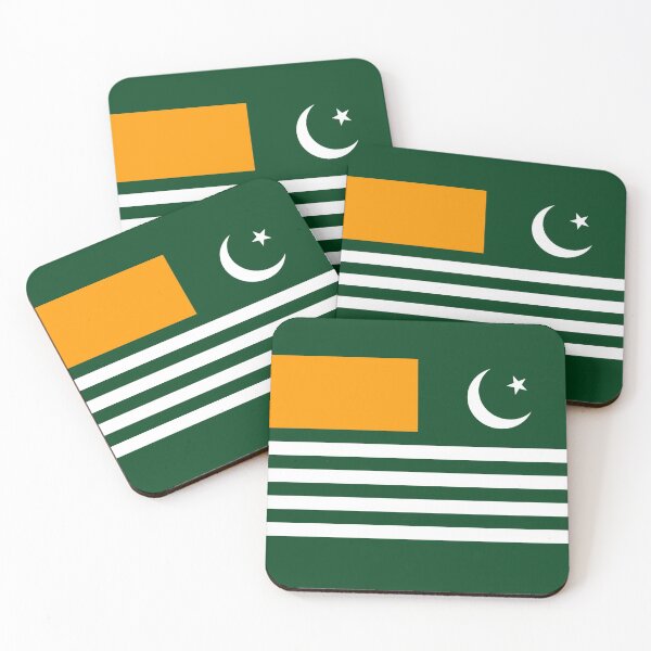 Item preview, Azad Kashmir Flag designed and sold by Beluga Cat.