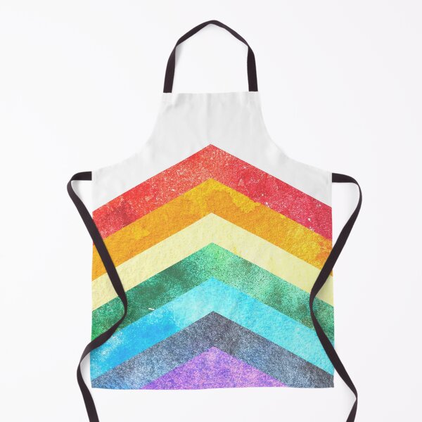 Item preview, Rainbow Chevron Pattern | Watercolor Rainbow Pattern | Retro Pattern designed and sold by Colorcore.