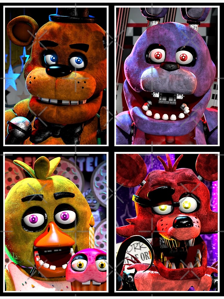 "The Fazbear Band" Poster For Sale By ZerrekTheDog | Redbubble