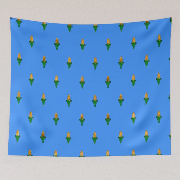 Item preview, Corn On Blue field designed and sold by Larry Costales.