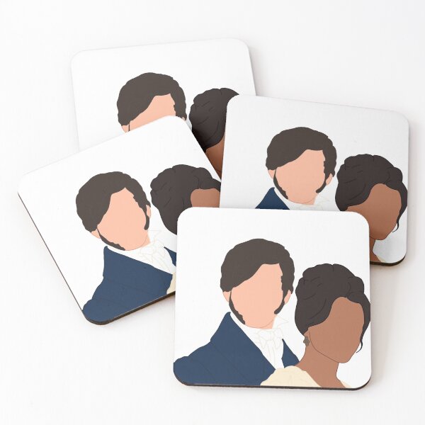 Item preview, Kate Sheffield and Anthony Bridgerton season 2 drawing designed and sold by KikasArt.