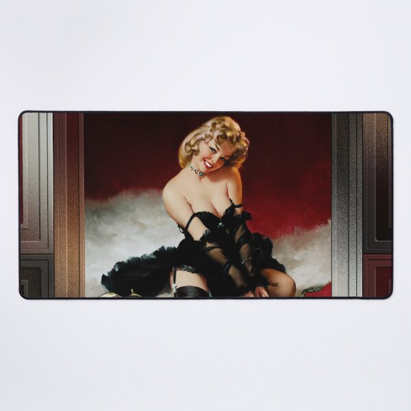 Vista previa del artículo con la obra «Bear Facts c1959 de Gil Elvgren Pinup Art Illustration Xzendor7 Reproducciones de viejos maestros», diseñado y vendido por Xzendor7 Digital Art Creations.