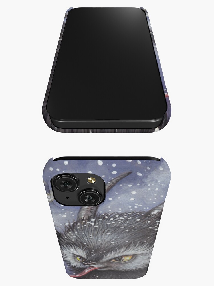 Thumbnail 3 of 4, iPhone Case, Krampus Baby 2 designed and sold by brettisagirl.
