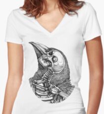 In uns Tshirt Shirt mit V-Ausschnitt
