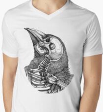 In uns Tshirt T-Shirt mit V-Ausschnitt für Männer