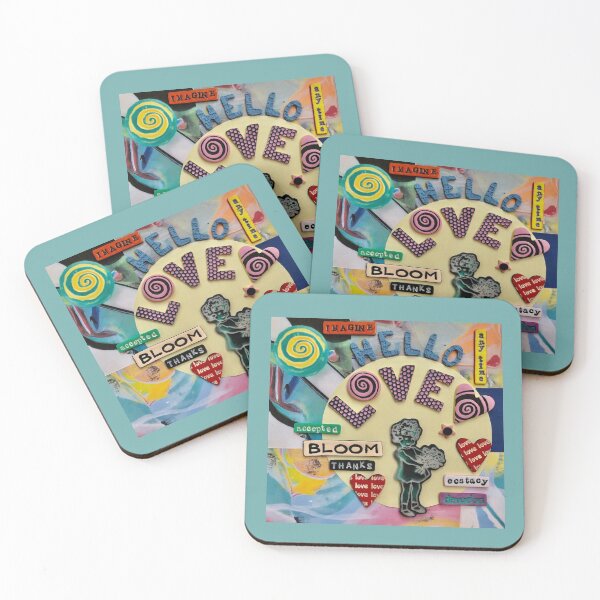 Item preview, Hello Love designed and sold by prunellaparsnip.