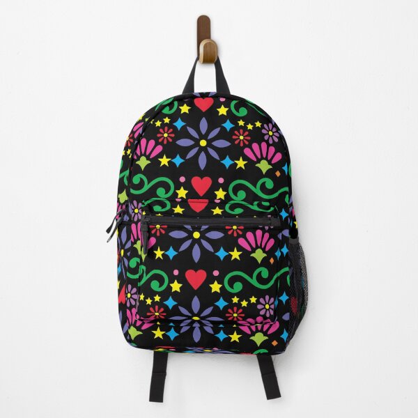 Item preview, Mexican Folk Art Print, Mexican floral Pattern designed and sold by GutsyShop.