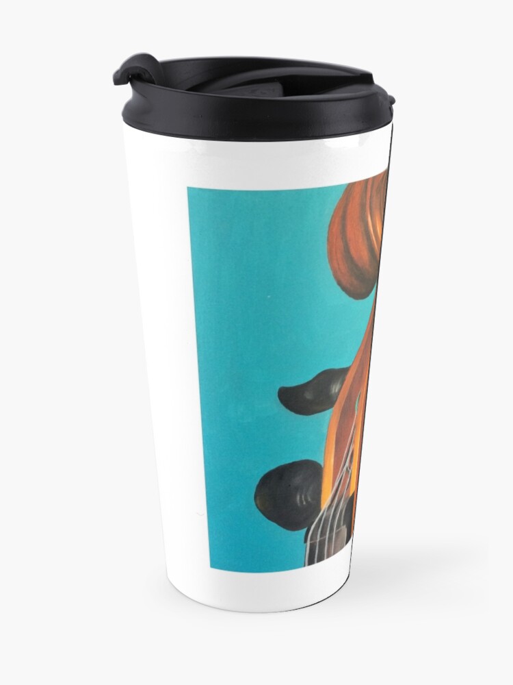 Alternate view of Violin Head Travel Mug