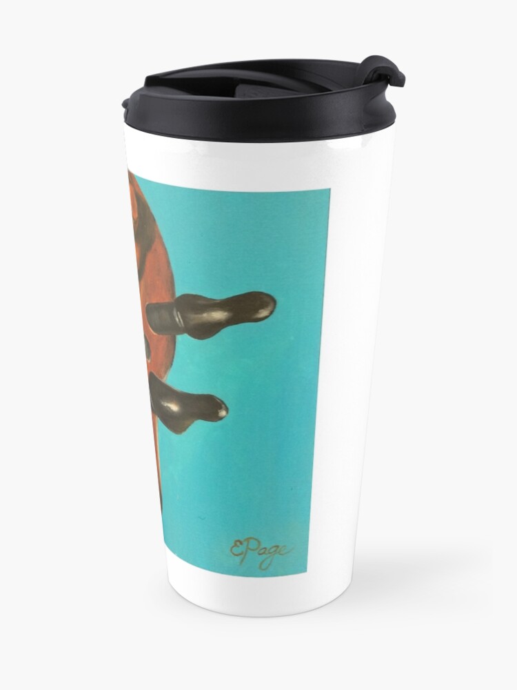Alternate view of Violin Head Travel Mug