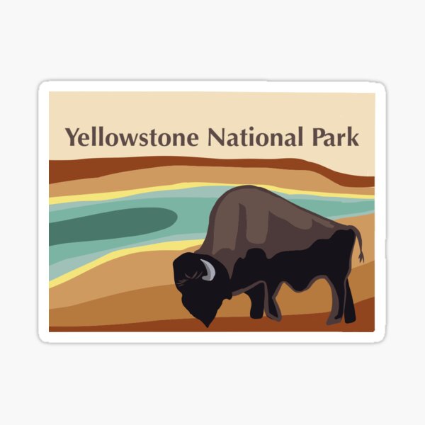 Item preview, Yellowstone National Park designed and sold by NPGuide.