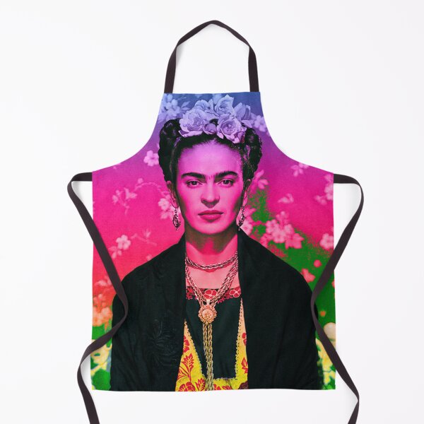 Artikelvorschau, Frida Khalo und Blumen - digitale Farbe von Iona Art Digital entworfen und verkauft von IonaArtDigital.