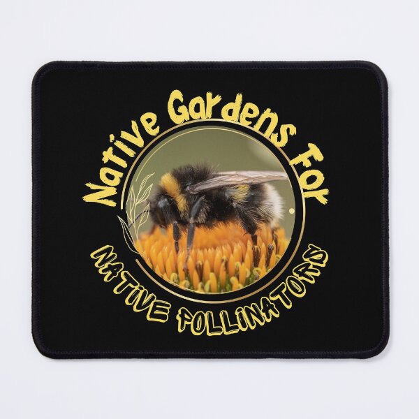 Item preview, Native Gardens For Native Pollinators Design designed and sold by EarthArtDesigns.