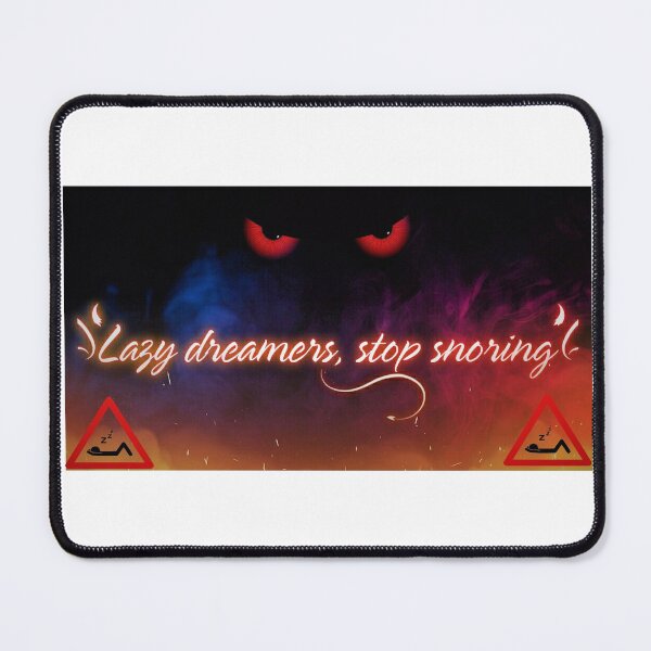 Item preview, Lazy Dreamers Stop Snoring designed and sold by Nicedeco.