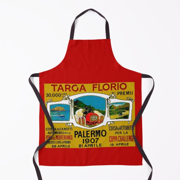 Item preview, TARGA FLORIO: Vintage Palermo Auto Racing Print designed and sold by posterbobs.