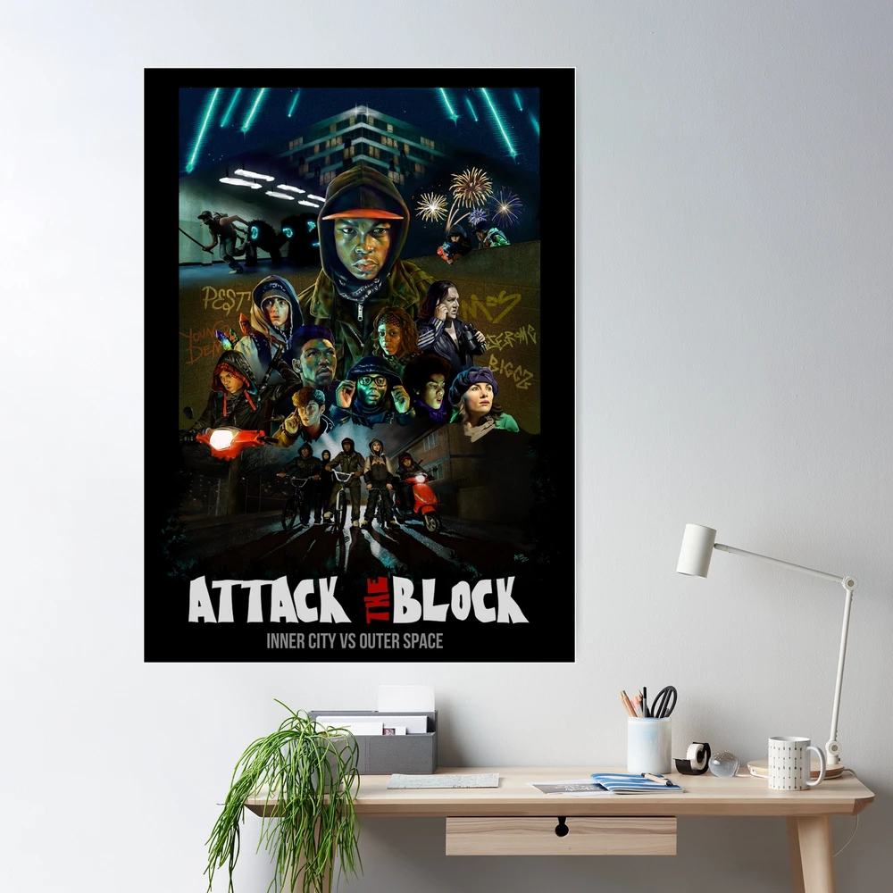 posters Attack The Block Movie 61cm x 91cm 24inx36in : : Home &  Kitchen