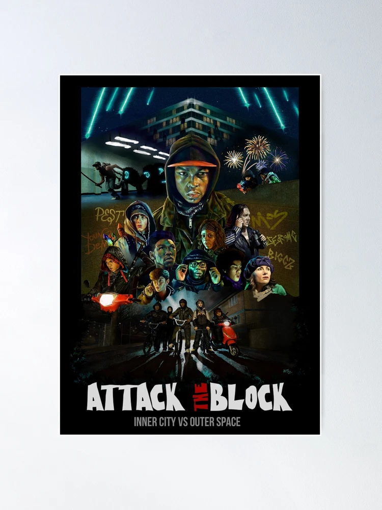 posters Attack The Block Movie 61cm x 91cm 24inx36in : : Home &  Kitchen