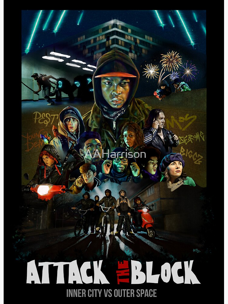 Attack the Block Poster for Sale by AAHarrison