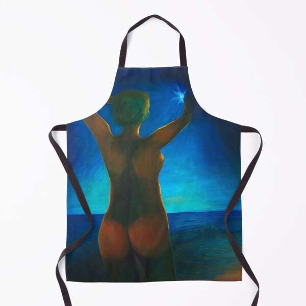 Item preview, Girl at night on the beach designed and sold by Zina Stromberg.