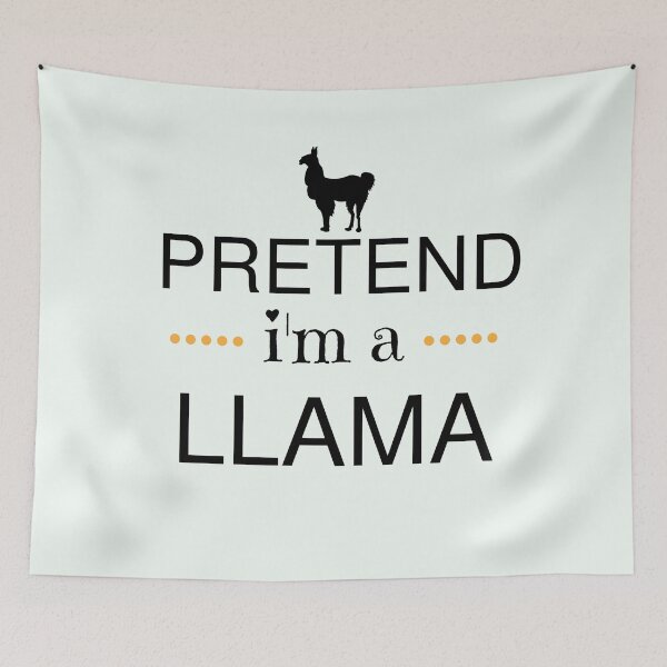 Item preview, Pretend I'm A Llama Halloween Costume Party Funny T-Shirt designed and sold by Unique styl  DeSigNe.
