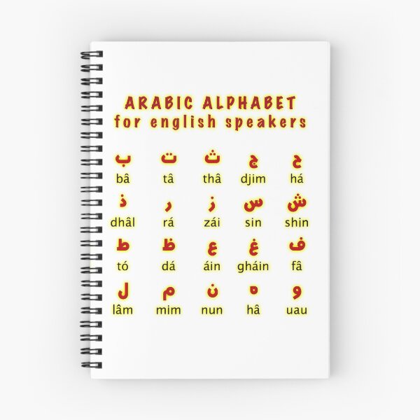 Item preview, Arabic Alphabet for english speakers designed and sold by janraydesigns.