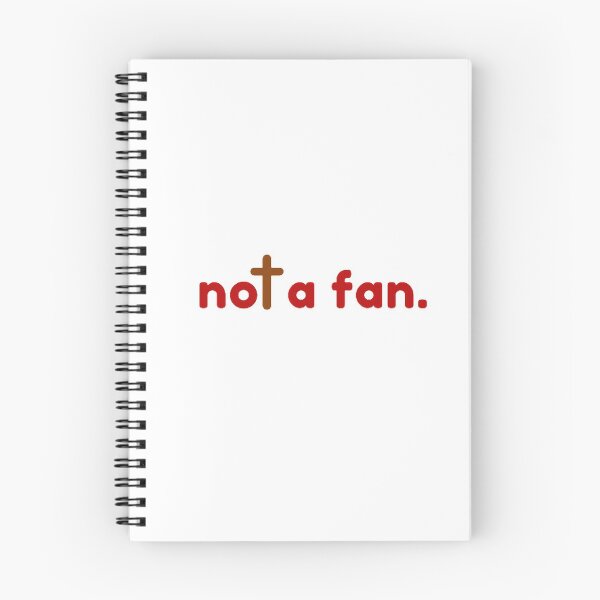 Item preview, not a fan - christian slogan designed and sold by makaylafaith.