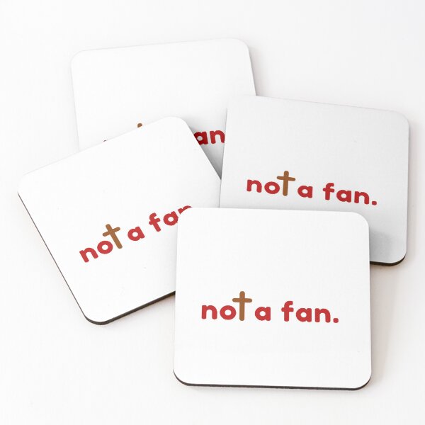 Item preview, not a fan - christian slogan designed and sold by makaylafaith.