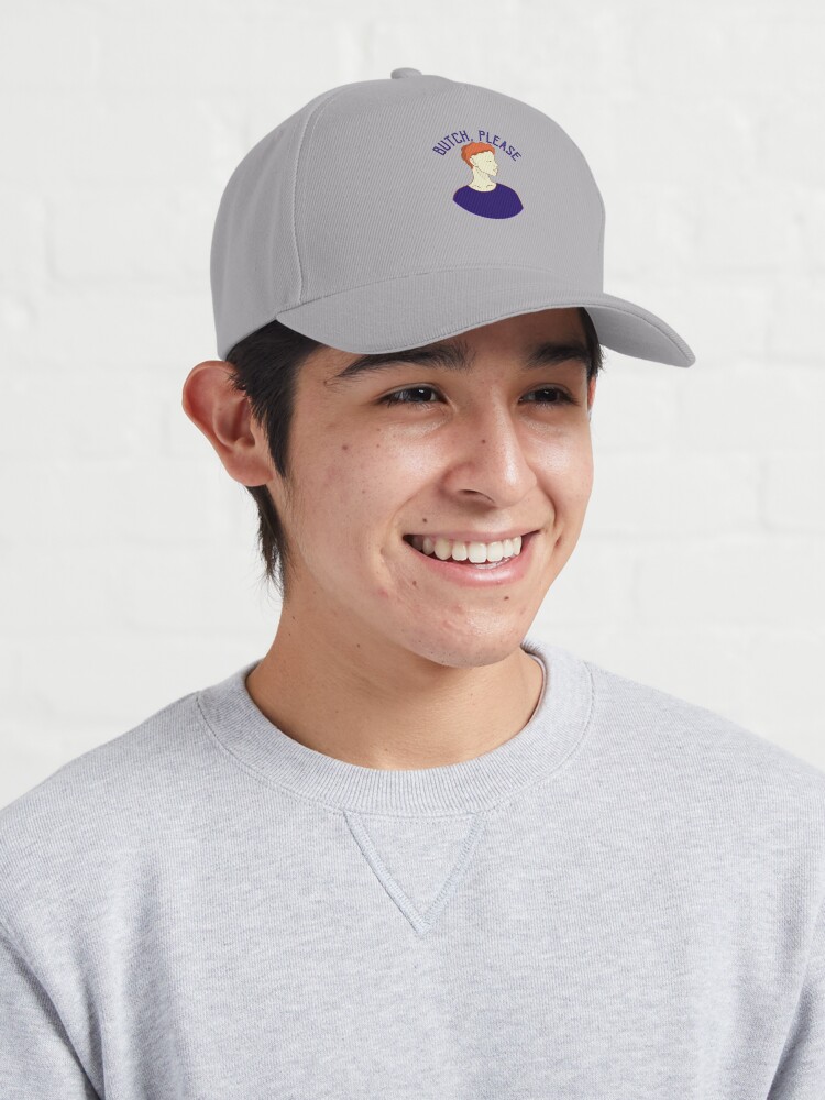 Alternate view of Butch, Please lesbian LGBTQI butch vs femme Cap
