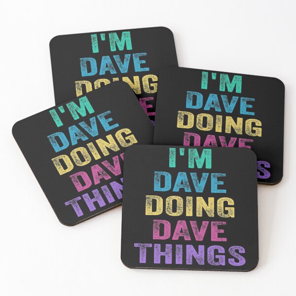 Item preview, I'm DAVE Doing DAVE  Things Funny First Name DAVE T-Shirt Funny Gift For Women designed and sold by Toumi ⭐⭐⭐⭐⭐.