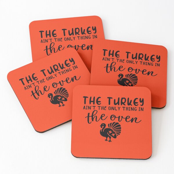 Item preview, the turkey ain't the only thing in the oven,turkey foot,funny svg,black svg designed and sold by theDlab.