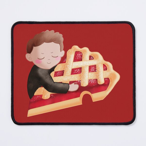 Item preview, Supernatural Dean Winchester and Strawberry Pie Cute Kawaii Chibi designed and sold by SD-illustration.