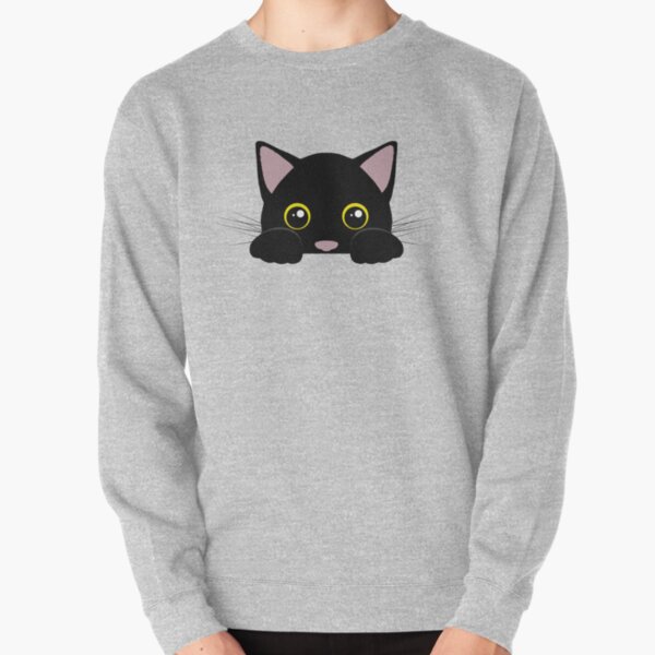peeking cat sweater