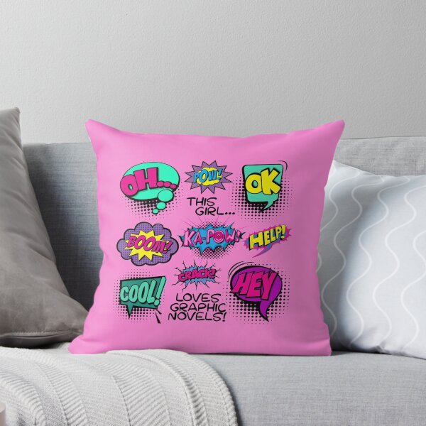 Item preview, This Girl Loves Graphic Novels! (on Pink) designed and sold by epinkb.