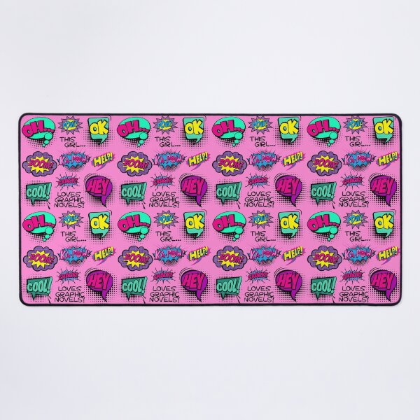 Item preview, This Girl Loves Graphic Novels! (on Pink) designed and sold by epinkb.