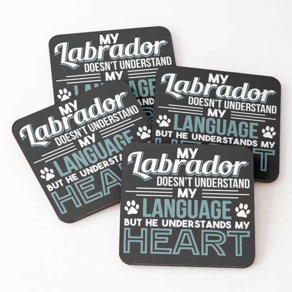 Item preview, Labrador Retriever Dog understands my heart designed and sold by StarcyWol.